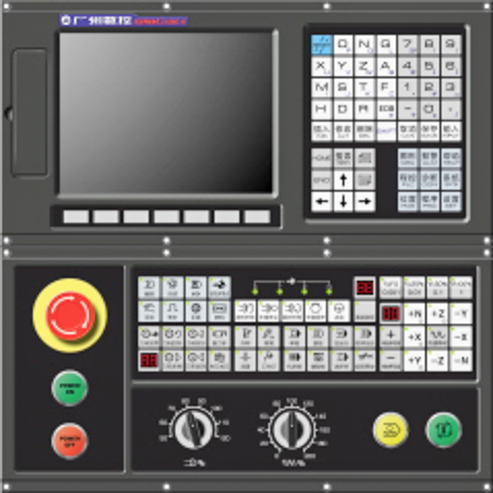 GSK218MC-H Machining Center System (Price Based On Two 130 mm Flange Servo Motors, One  175 Z-Axis Servo Motor and One 15 kW Servo Spindle Motor)