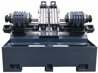 GT-DS2X Dual Spindle 10-Axis Gang Tool Lathe with 2" Spindle Bore, A2-5 Spindle Mount