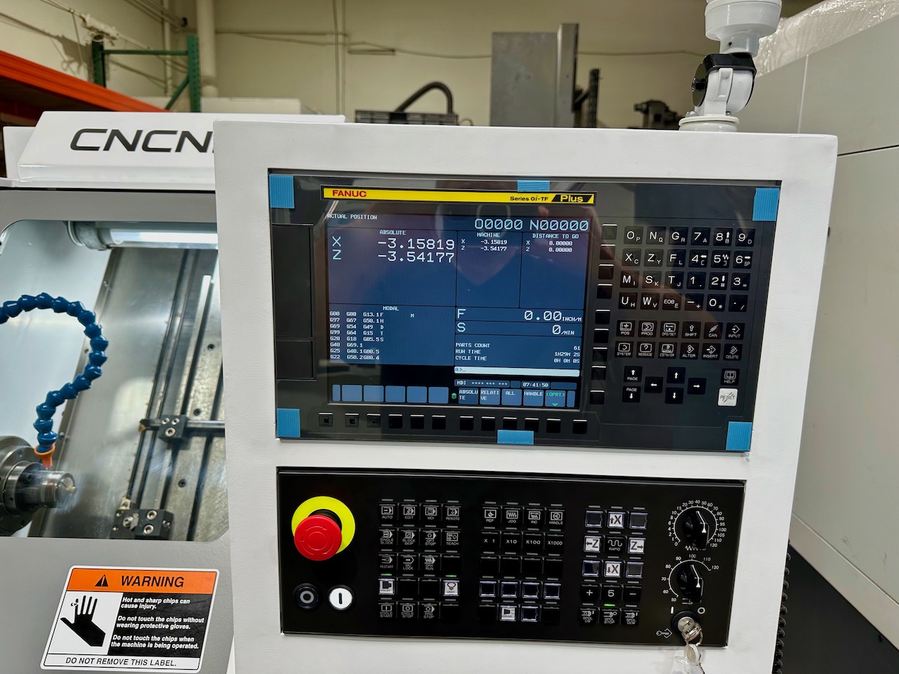 GTS-27 NEW Fanuc 0i-TFP CNC Control 