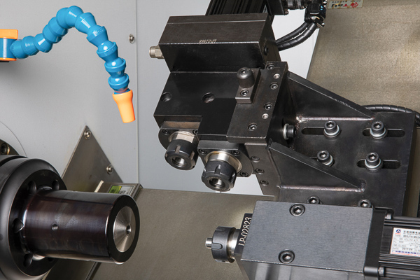GT-10 Gang Tool Lathe Y-Axis 3-Spindle Radial Live Tool