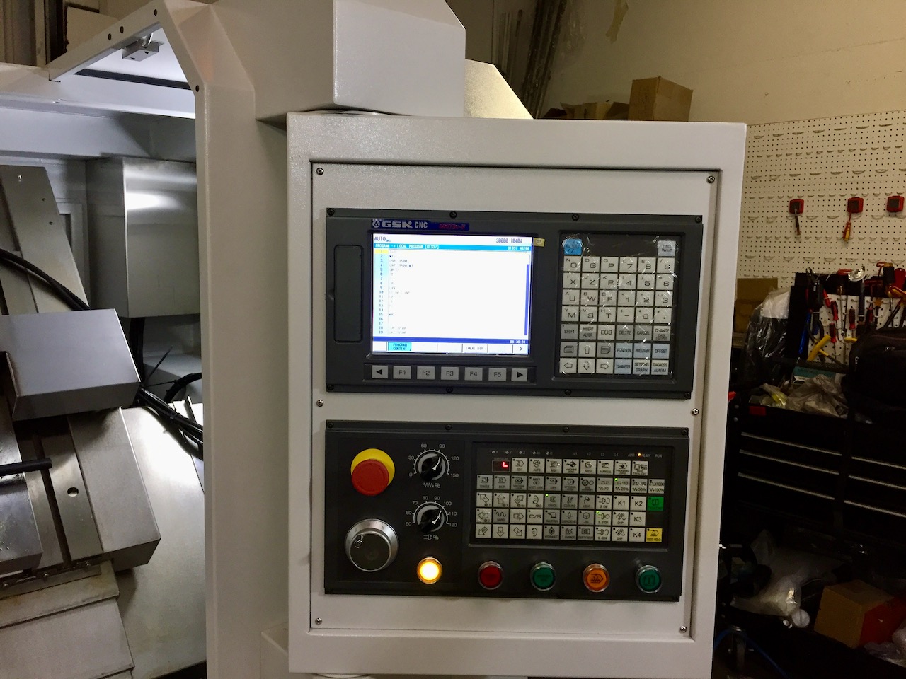 GT-10 Gang Tool Lathe with Eight Station Turret & Single Radial Live Tool
