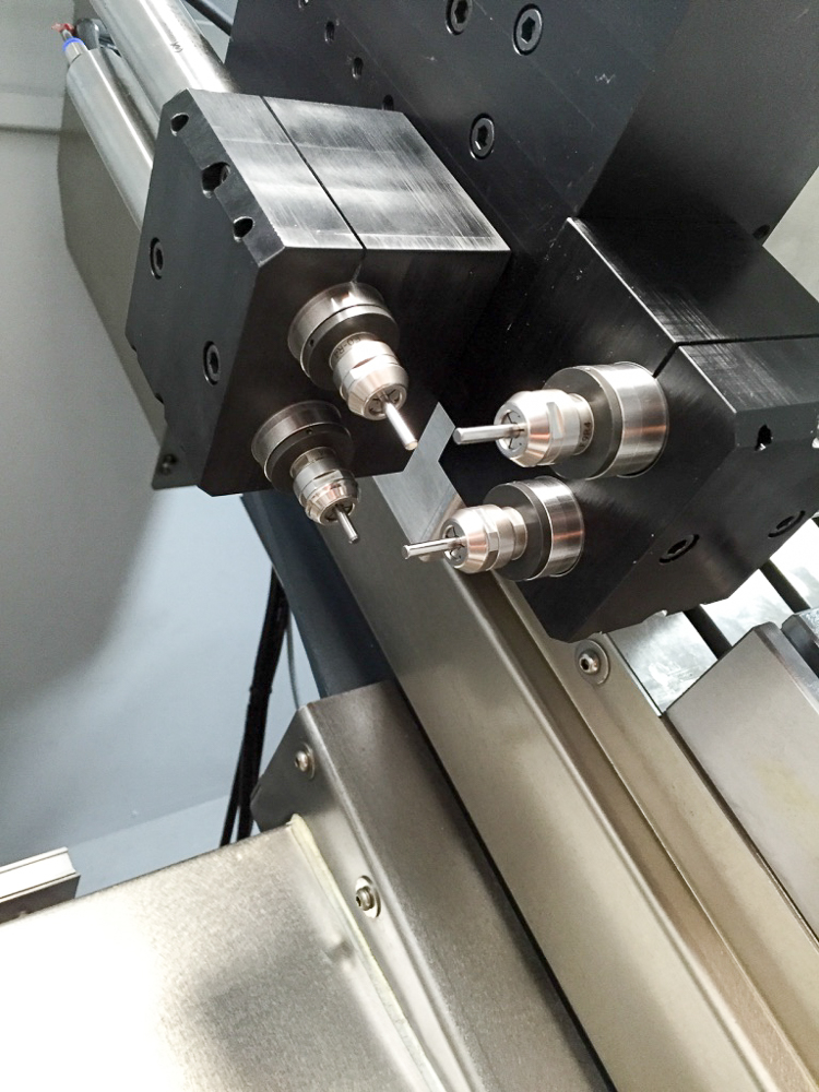 Y-Axis Module with NSK Spindles Two Axial and Two Radial Spindle 