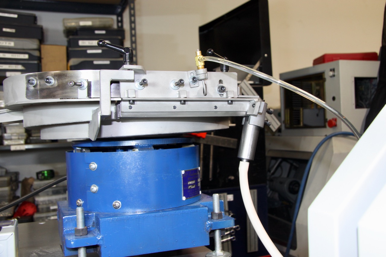 GT-5 Gang Tool Lathe with GSK CNC controls and Vibratory Bowl