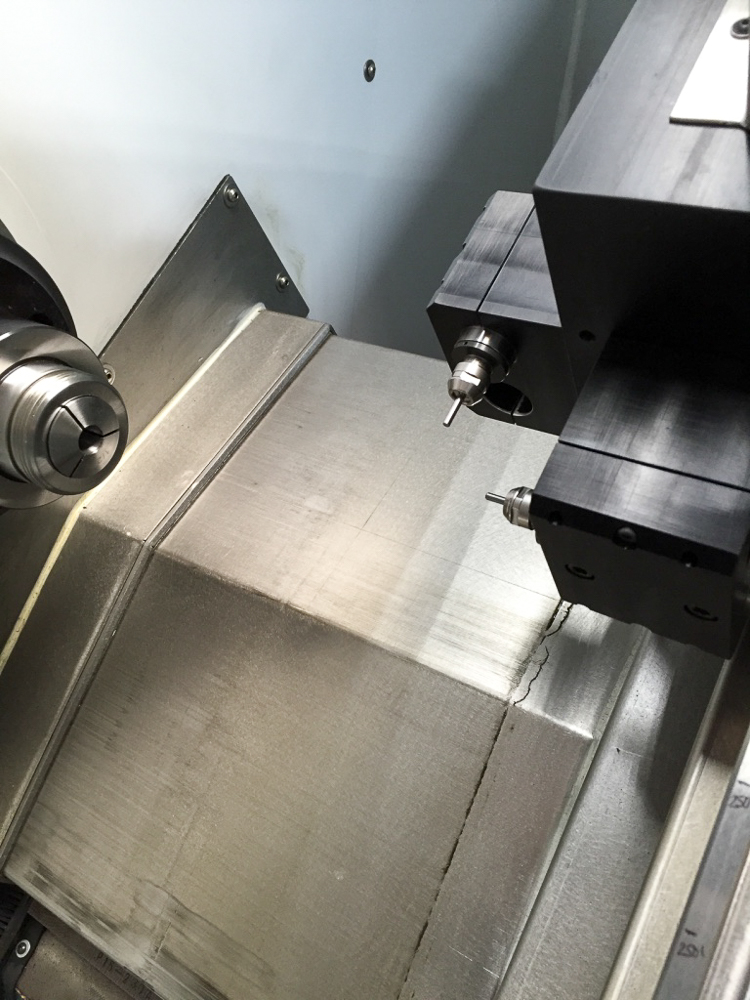 Y-Axis Module with NSK Spindles One Axial and One Radial Spindle 