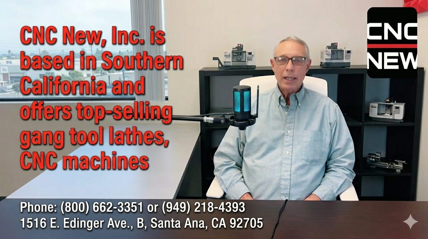 CNC New founder discussing 30 years of gang tool lathe manufacturing excellence